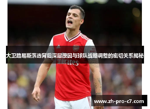 大卫路易斯落选背后深层原因与球队战略调整的密切关系揭秘